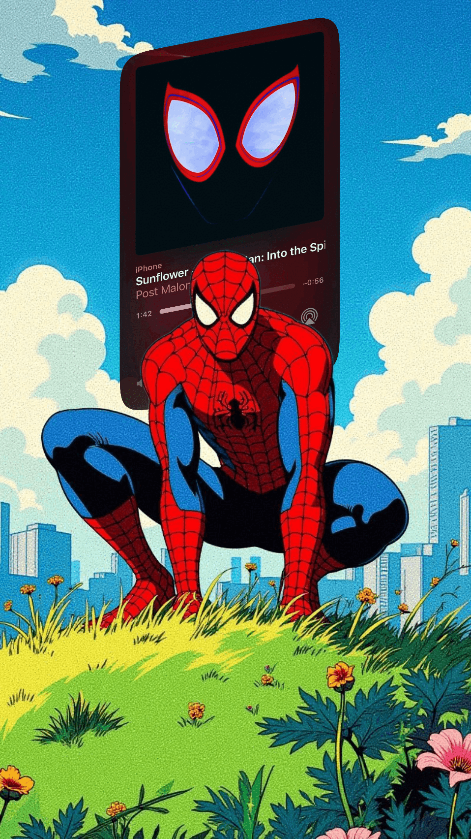 Final image with layered composition